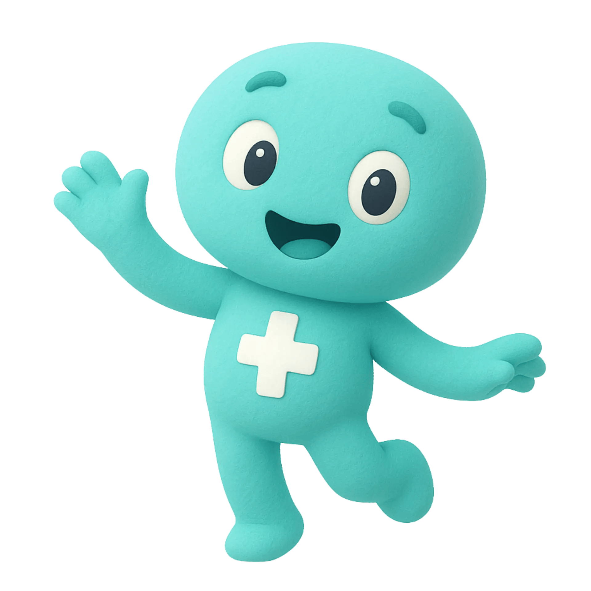 The SaluStory app showing a child’s health timeline with symptoms, medications and appointments in one view.